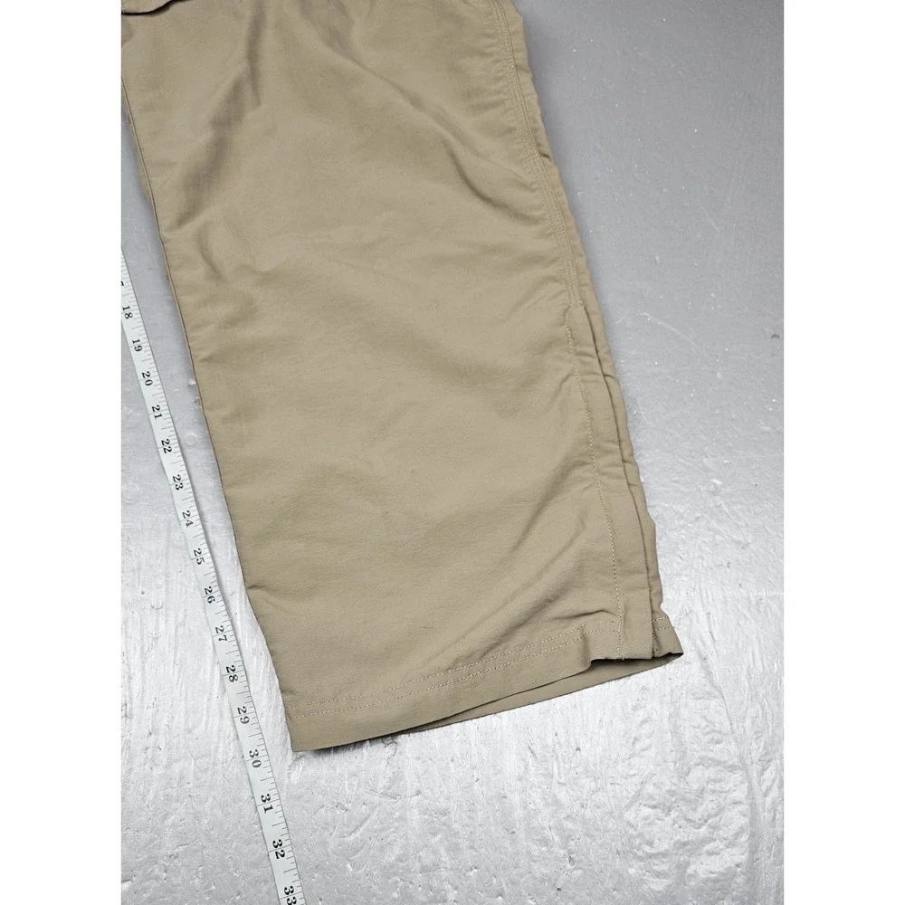 The North Face Paramount Convertible Hiking Pants Mens‎ XL Khaki Cargo Nylon
